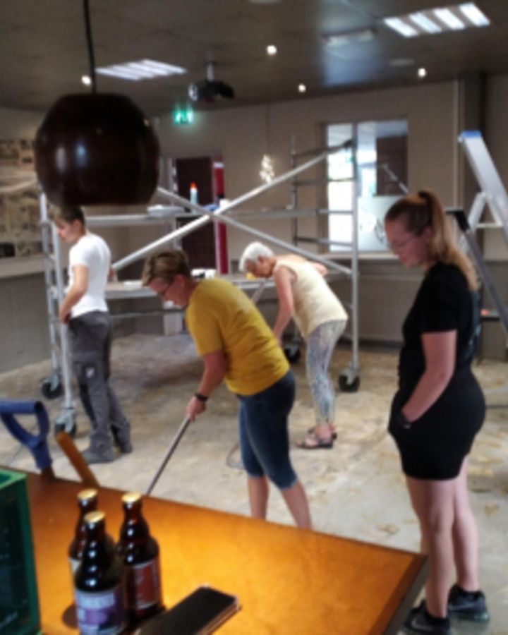 De foyer krijgt een nieuwe look