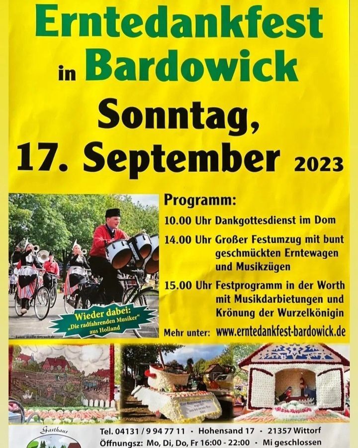 Opendenaren genieten in Bardowick