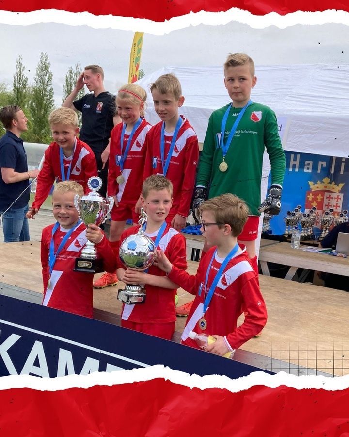 Onder 8 wint prestigieus  Jan Helvrich Jeugdtoernooi