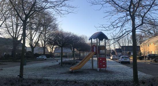 Nieuwe speeltuin in Opende