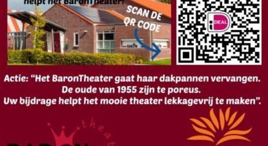 Prins Bernhard Cultuurfonds helpt het BaronTheater