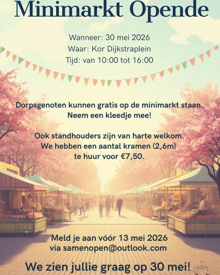 Minimarkt Opende