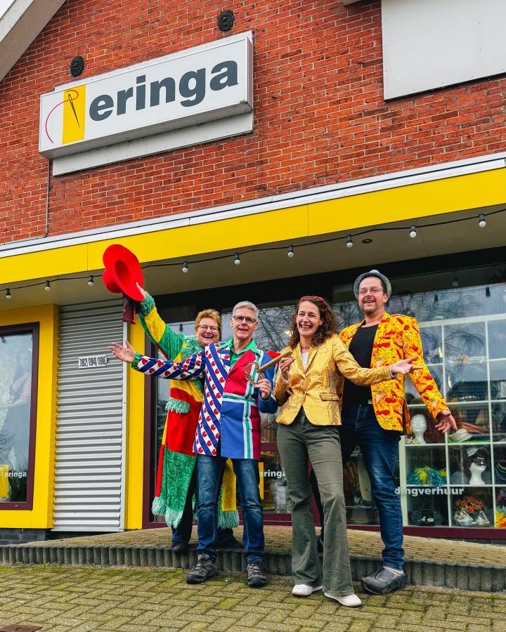 Nieuwe eigenaar Kledingverhuur Eringa Opende