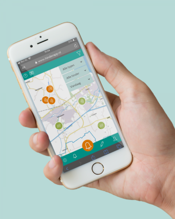 Inwoners Westerkwartier kunnen overlast geur en geluid melden via Hinderapp